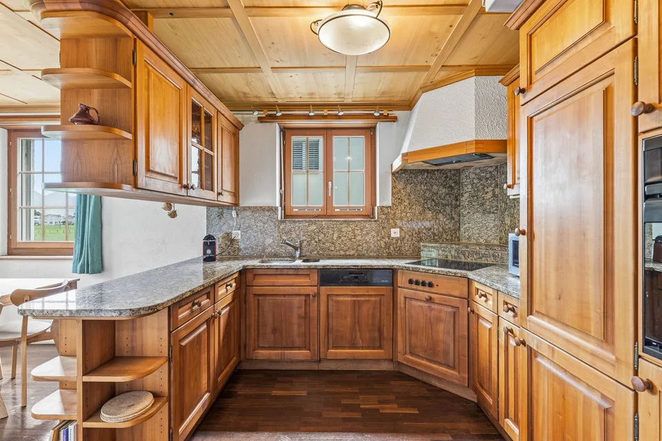 Stans: Casa a schiera di 6,5 stanze con vista e sole