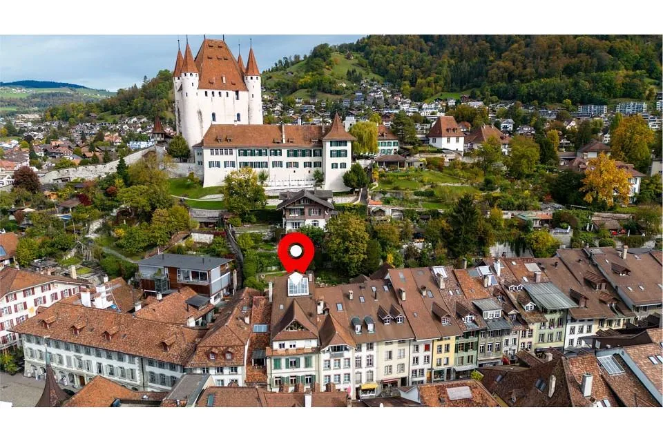 Historisches Wohn- und Gewerbehaus in der Altstadt von Thun