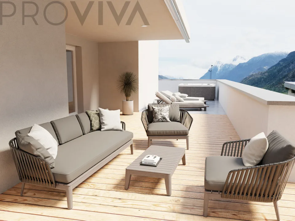 WOHLFÜHLOASE MIT 141M2 TERRASSE!