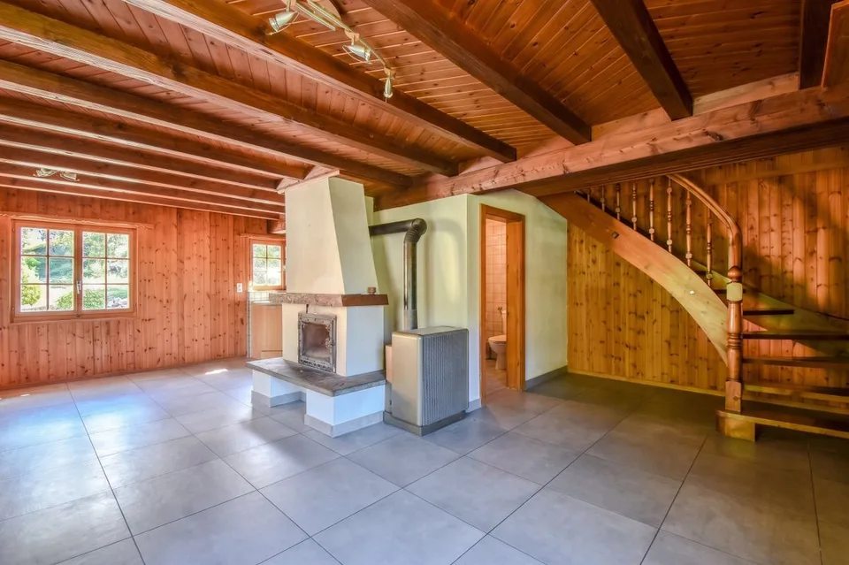 Chalet indipendente con grande potenziale - Residenza secondaria autorizzata a Val-d'Illiez