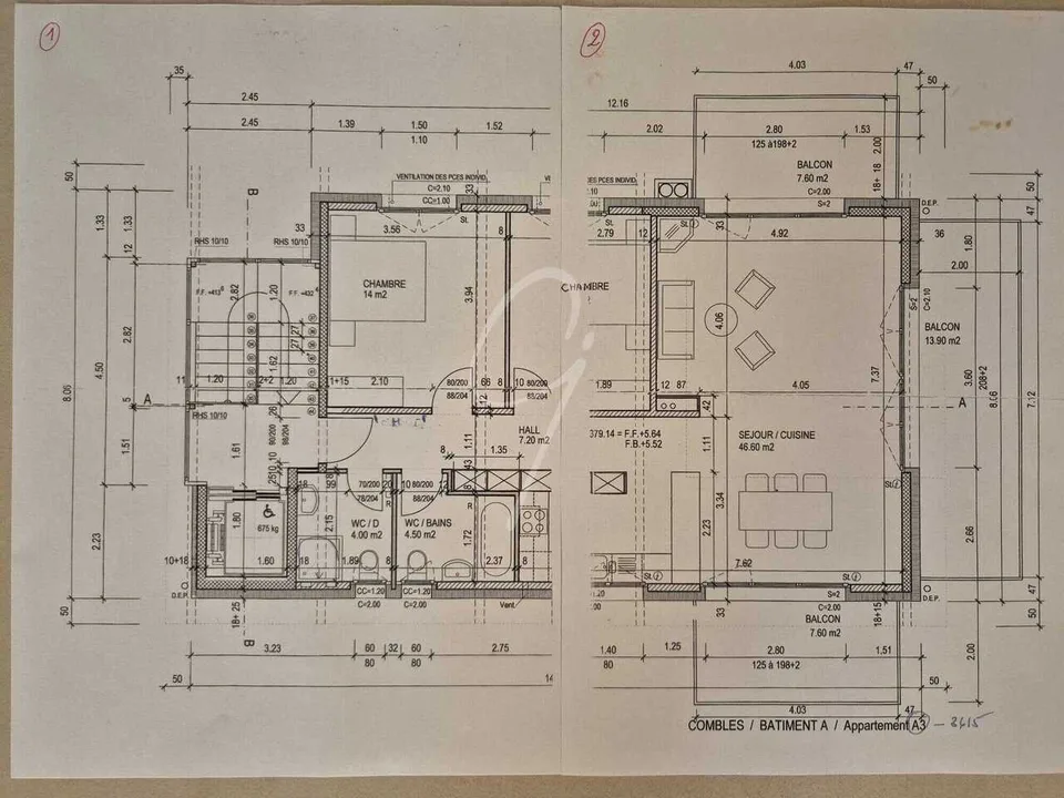 Wunderschöne Dachgeschosswohnung mit 3,5 Zimmern