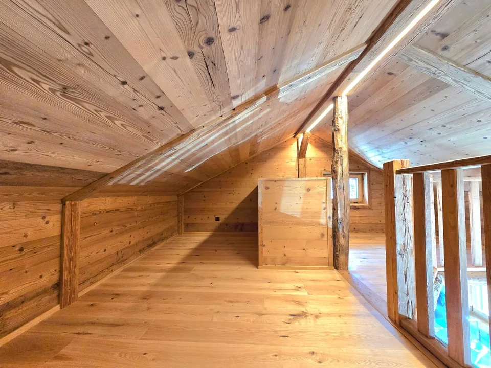 Prächtige renovierte Scheune in Mase mit Terrassen, Aussicht und Parkplatz (Val d'Hérens)