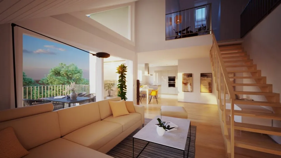 Giebelhof Aefligen - W08 Exklusive Duplex-Galeriewohnung mit 153 m² Wohnfläche
