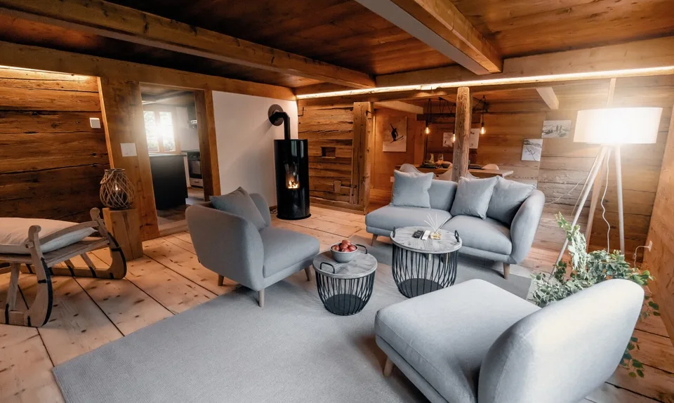 Historisches Bauernhaus mit Ferienwohnung und Bergpanorama – Foto 9 von 11