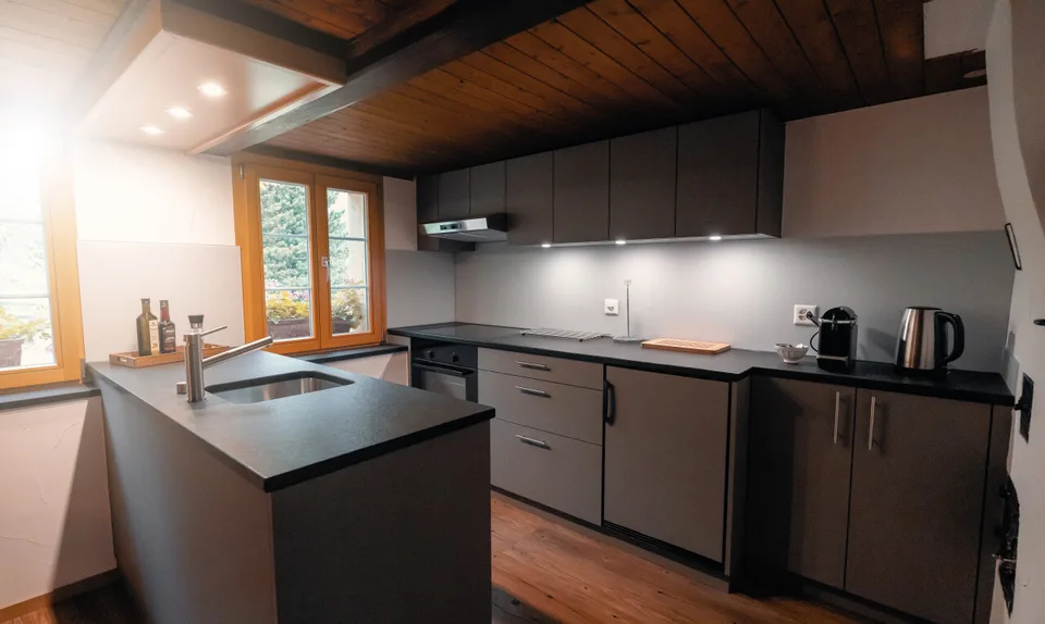 Historisches Bauernhaus mit Ferienwohnung und Bergpanorama