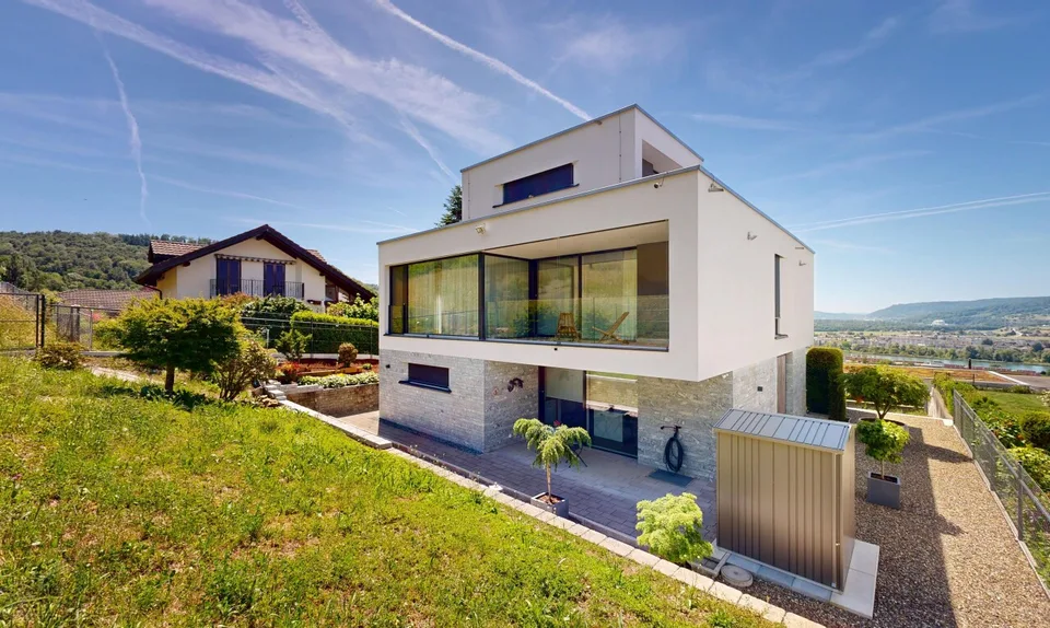 Architektur, Aussicht und Wohnkomfort auf höchstem Niveau