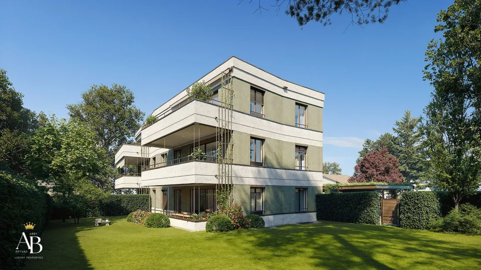 In esclusiva: Appartamento contemporaneo e il suo piacevole giardino privato