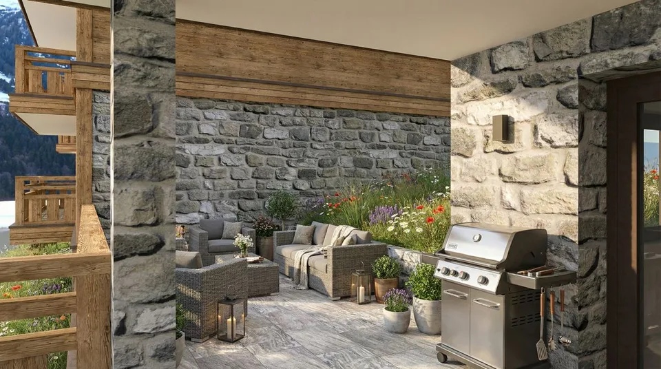 3.5 Room Apartment on the Ground Floor in the House Madrisa Alpenblick – photo 8 of 9