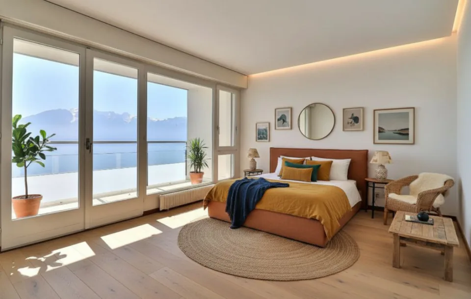 3,5-Zimmer-Duplex + Büro mit großem Potenzial und atemberaubendem Blick – Foto 9 von 13