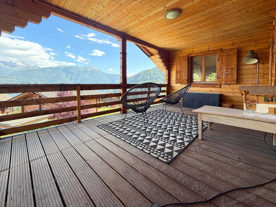 Schönes renoviertes Chalet auf einem sehr schönen, ebenen Grundstück in Ovronnaz/VS – Foto 15 von 20