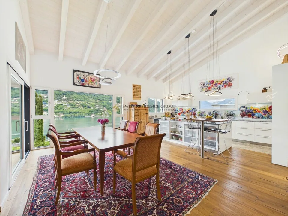 Prestigiosa villa moderna con Spa privata e vista lago a Brusino Arsizio