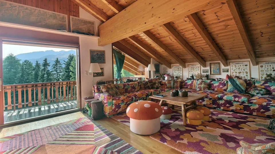 Esclusività. Crans, attico duplex di 5.5 stanze con vista