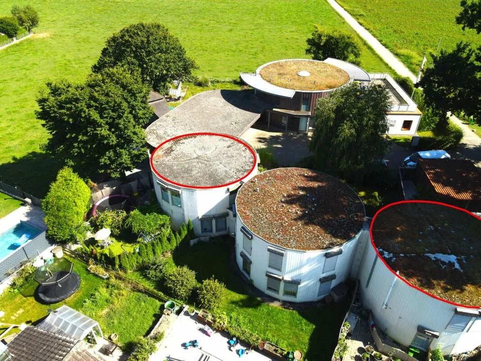 Capolavori architettonici: Due case rotonde esclusive in posizione privilegiata di 150 m2 ciascuna su un terreno di 902 m2, ideale per una grande famiglia o investitori.