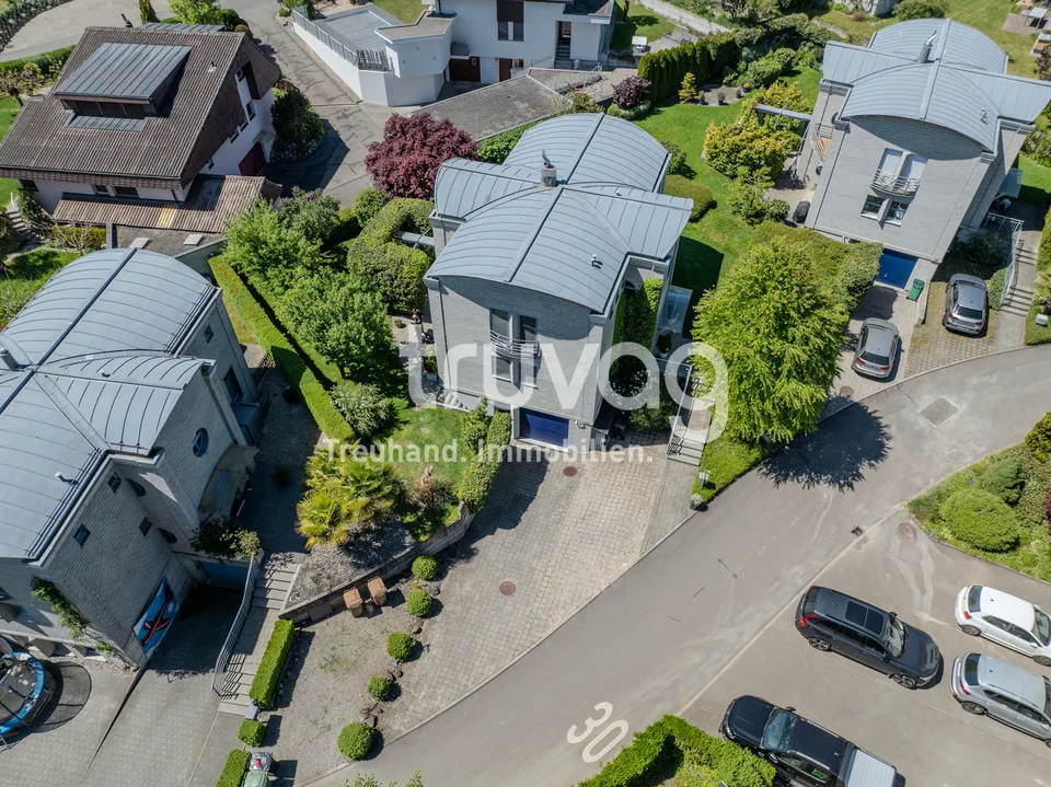 Maison individuelle avec oasis de jardin