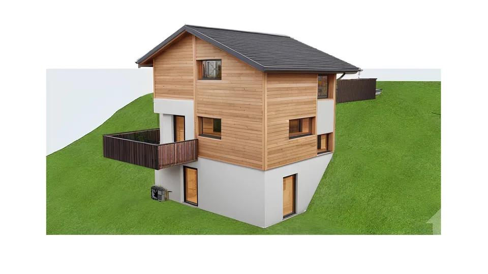 Torgon, chalet nuovo 4.5 camere con garage o copertura per auto