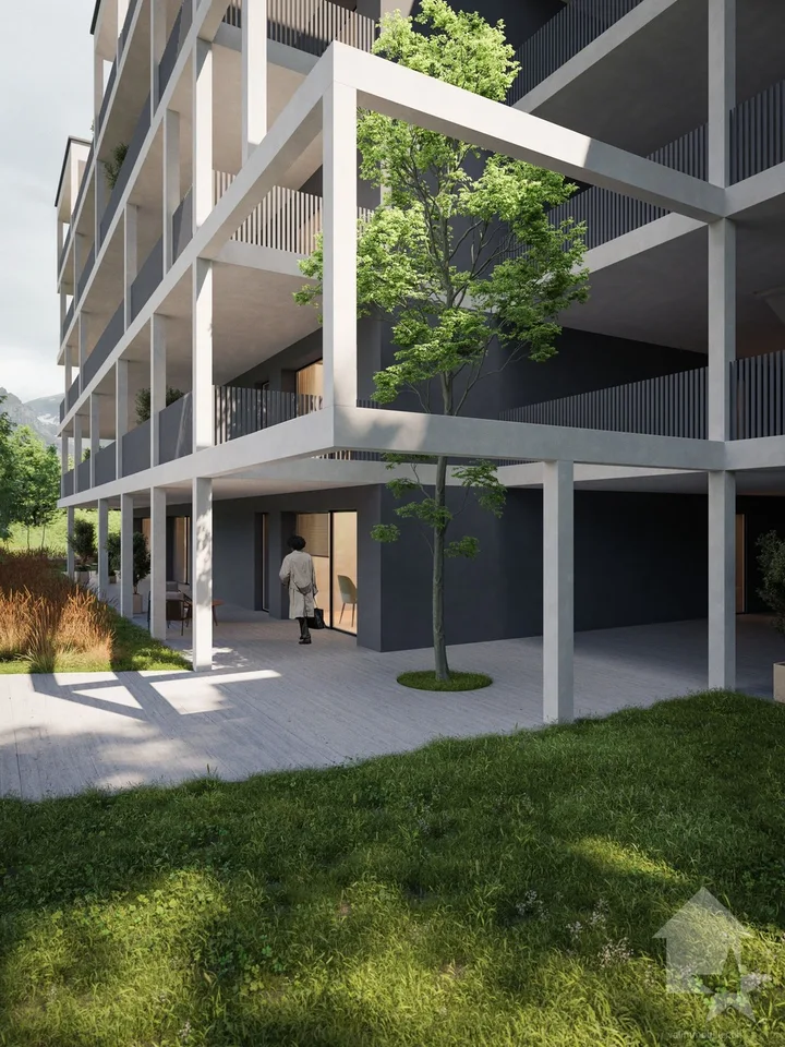 Appartement 2,5 pièces en attique