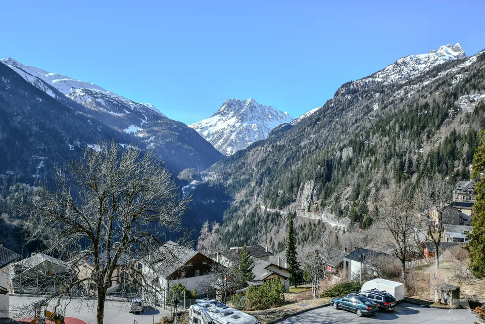 Altes charmantes Hotel im Herzen des Dorfes Finhaut