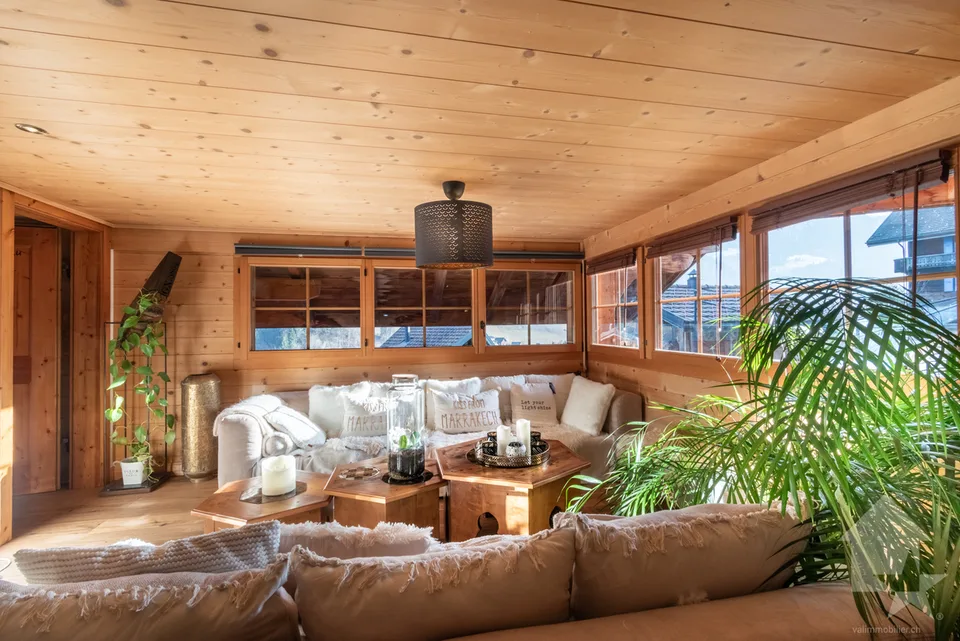 Val-d'Illiez, wunderschönes Chalet mit 3 Wohnungen