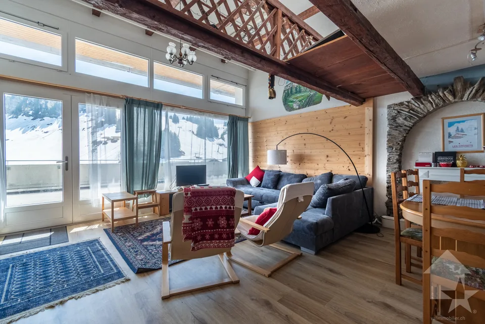3,5-Zimmer-Wohnung am Fuße der Pisten