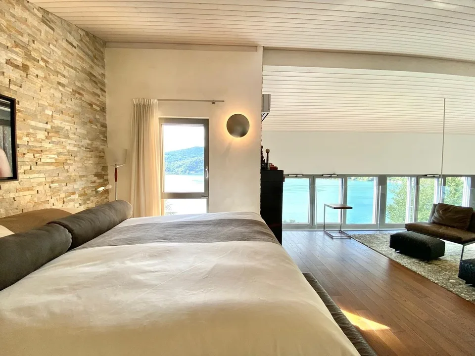Casa moderna e spaziosa con vista mozzafiato sul lago – foto 7 di 13