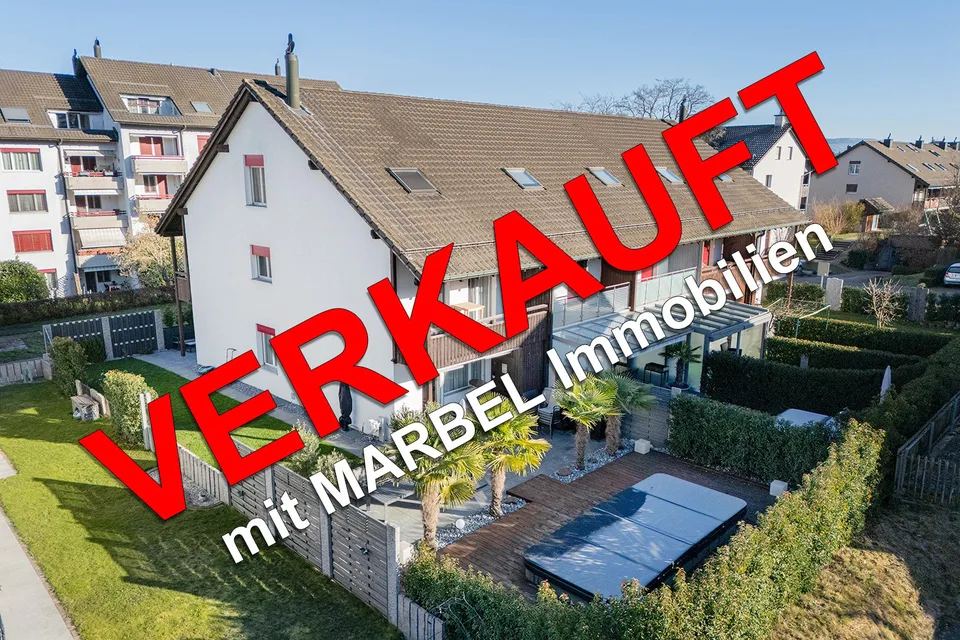 VERKAUFT - Attraktives Reihen-Eck-Einfamilienhaus mit exklusiver Gartenanlage und Swimspa