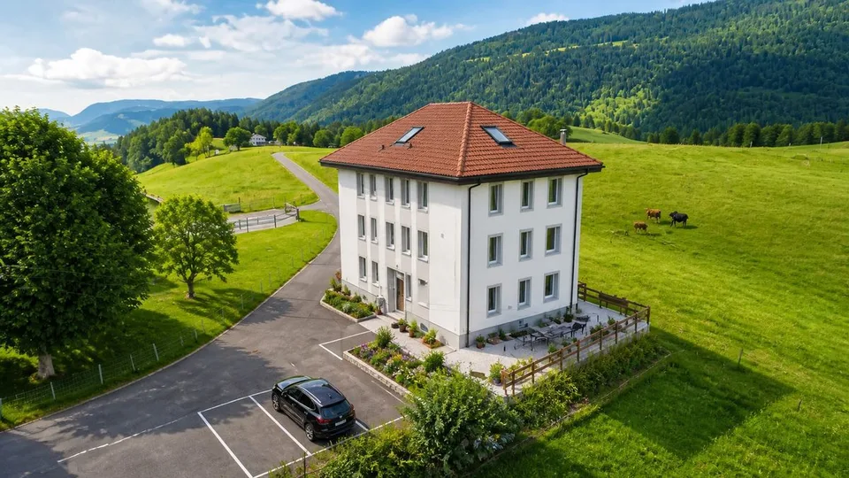 Proprietà rara ed elegante, che offre un ambiente ideale per una famiglia o un'attività di B&amp;B, con vista spettacolare