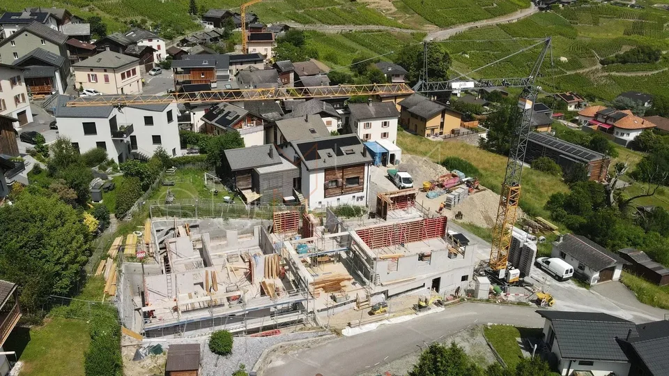 Martigny-Croix - Geräumige 5,5-Zimmer-Neuwohnung mit Terrasse