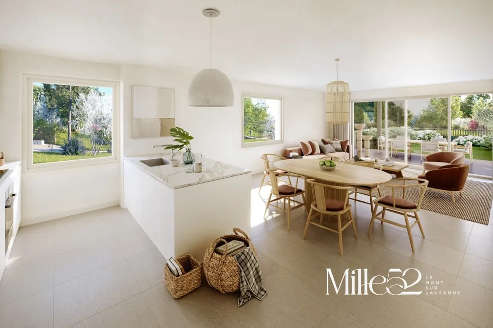 Mille52 - Lot F-201 - Attico di 4.5 stanze con terrazza