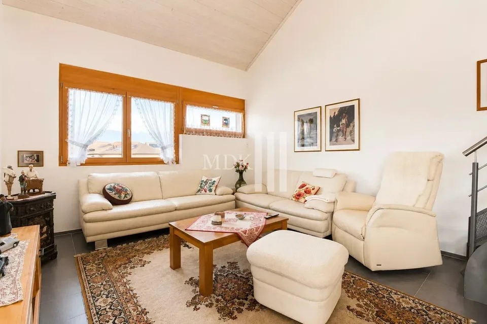 Appartamento luminoso con soppalco in duplex