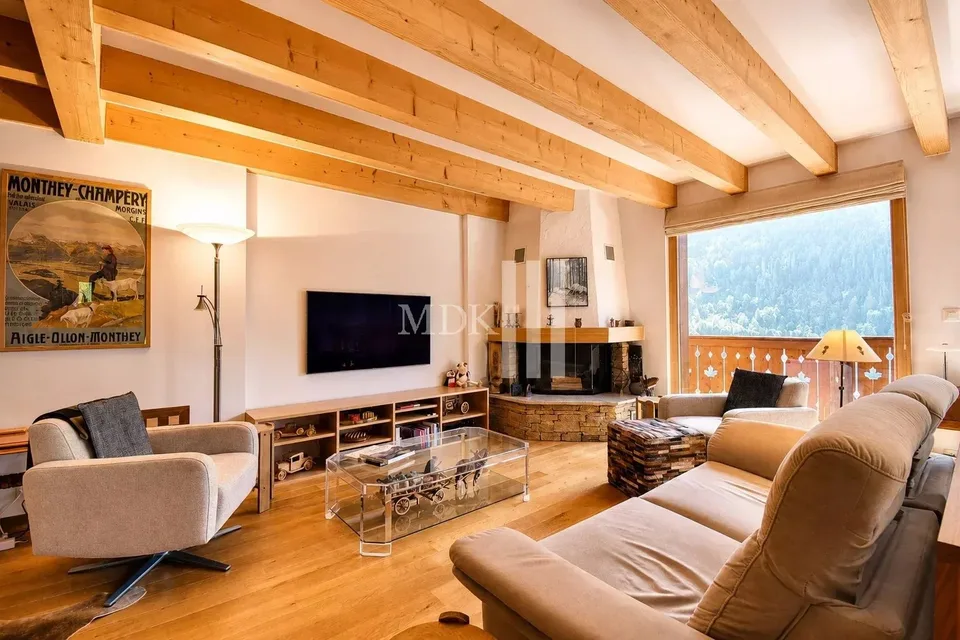 Magnifique chalet avec vue sur les Dents-du-Midi