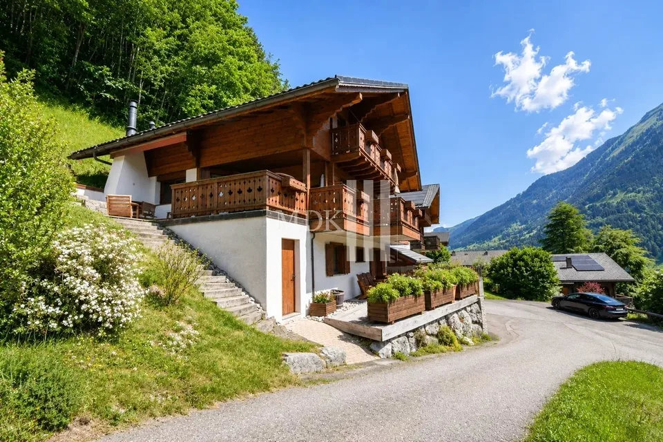 Magnifique chalet avec vue sur les Dents-du-Midi