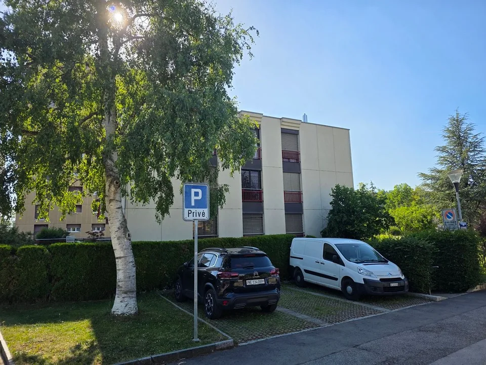 Appartement 4,5 pièces avec jardin plein sud et garage aux Foulets