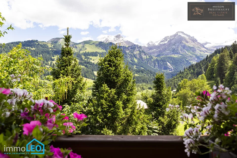 Luxuriöses 5½ -Zimmer-Chalet mit atemberaubender Sicht in Lauenen b. Gstaad