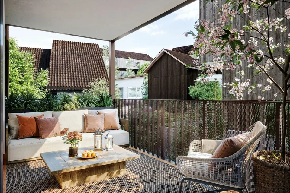 Exklusive 5.5-Zimmer-Dachwohnung mit Terrasse und direktem Lift ins Penthouse