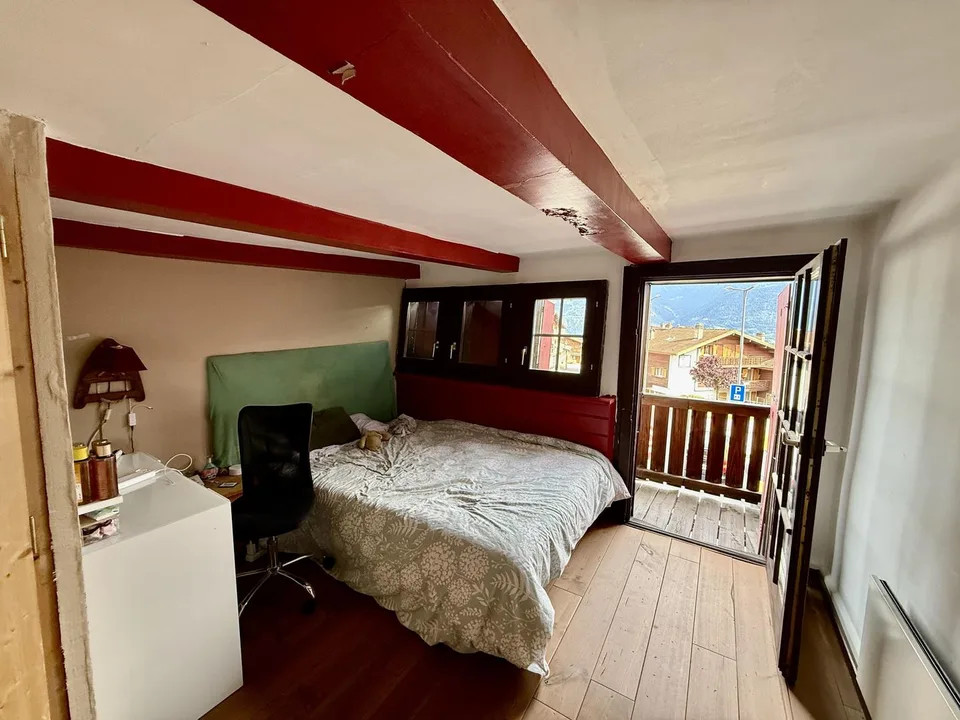 Charmantes halbfreistehendes Dorfhaus mit 4,5 Zimmern in Chermignon d'en Haut, nahe Crans-Montana, Zweitwohnsitz erlaubt