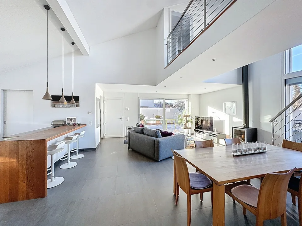 Duplex-Maison mit 4.5 Zimmern im Dachgeschoss
