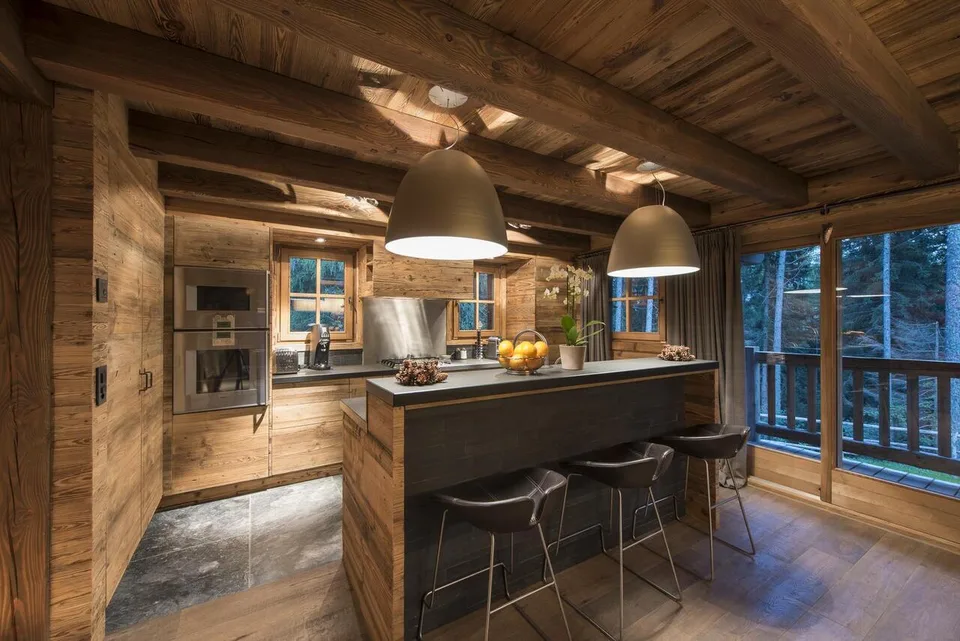 Außergewöhnliches Chalet Ski in/out