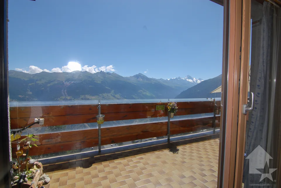 Appartement au pied des pistes des 4 Vallées avec vue panoramique