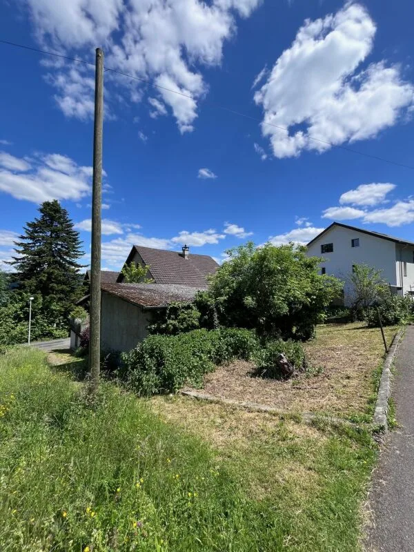 Bauland AZ 0.6 / MFH Neubau Konzept-Studie vorhanden