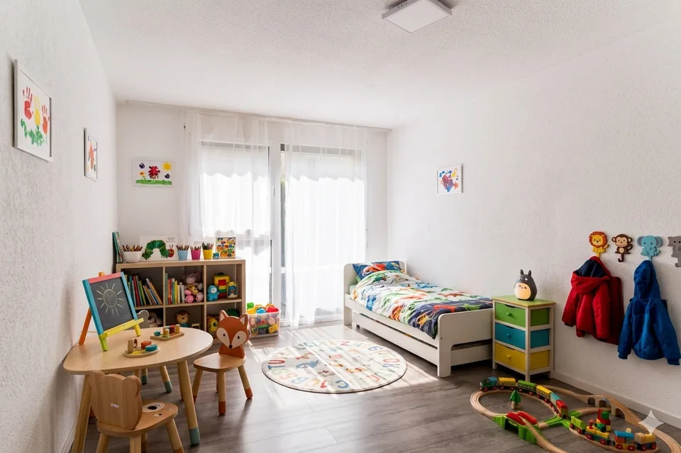 Appartement de 4.5 pces au rez-de-chaussée EST avec jardin