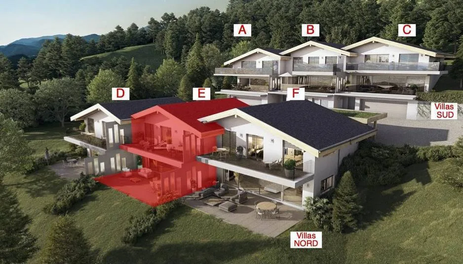 Villa E mit 4,5 Zimmern in Vex