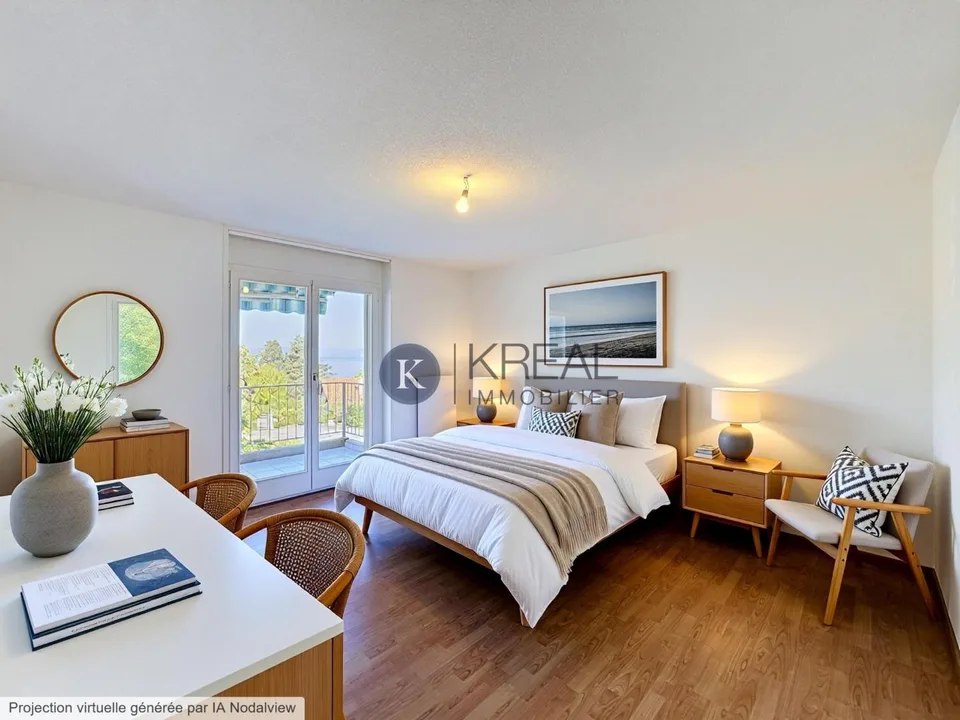 Ideales Umfeld in Villeneuve? Schöne 6.5-Zimmer-Villa mit Seeblick
