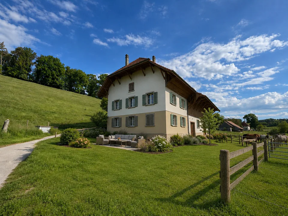 Belle ferme avec fort potentiel