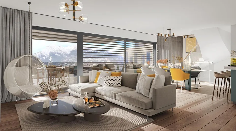 Wohnung mit Aussicht 3.5 Zimmer in Vex