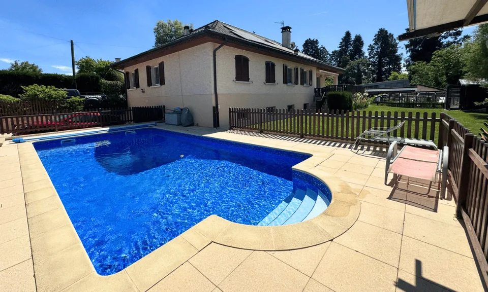 Villa mit 8 Zimmern in Viager besetzt ohne Miete – Pool und Garten – Vernier (GE)