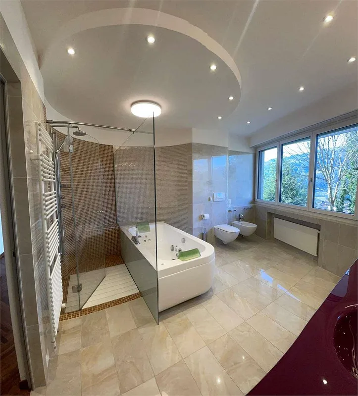 Esclusiva Villa con Area Wellness e Vista Aperta nel Verde di Vezia – foto 11 di 13