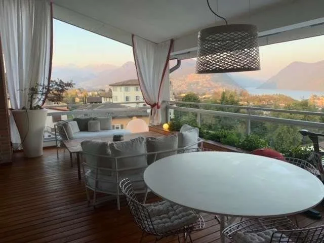 Montagnola - Prestigioso Attico Duplex Vista Lago a 50 m dalla TASIS – foto 7 di 13