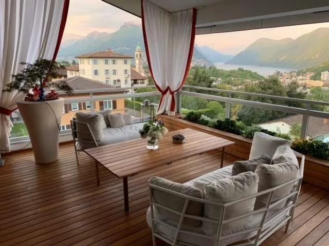 Montagnola - Prestigioso Attico Duplex Vista Lago a 50 m dalla TASIS – foto 6 di 13