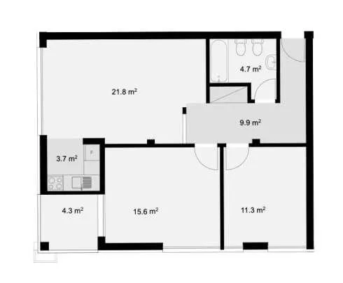 Büro/Wohnung, 3.5 Zimmer in Chiasso zu verkaufen