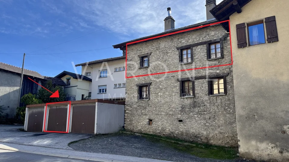 Zu verkaufen - 4.5-Zimmer-Wohnung im Herzen des Dorfes Roumaz/Savièse